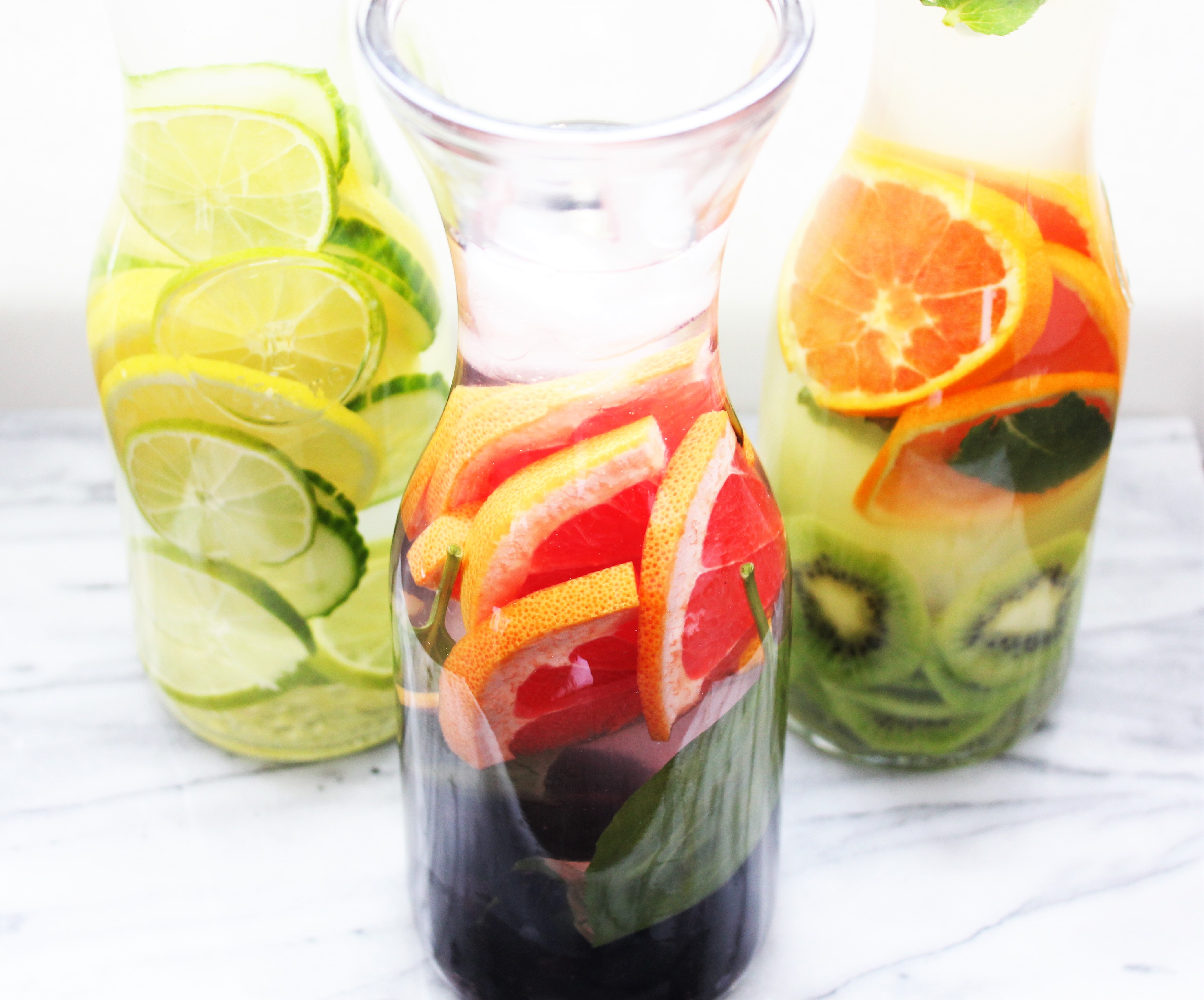 Fruit Infused Water: 3 Easy Combinations
