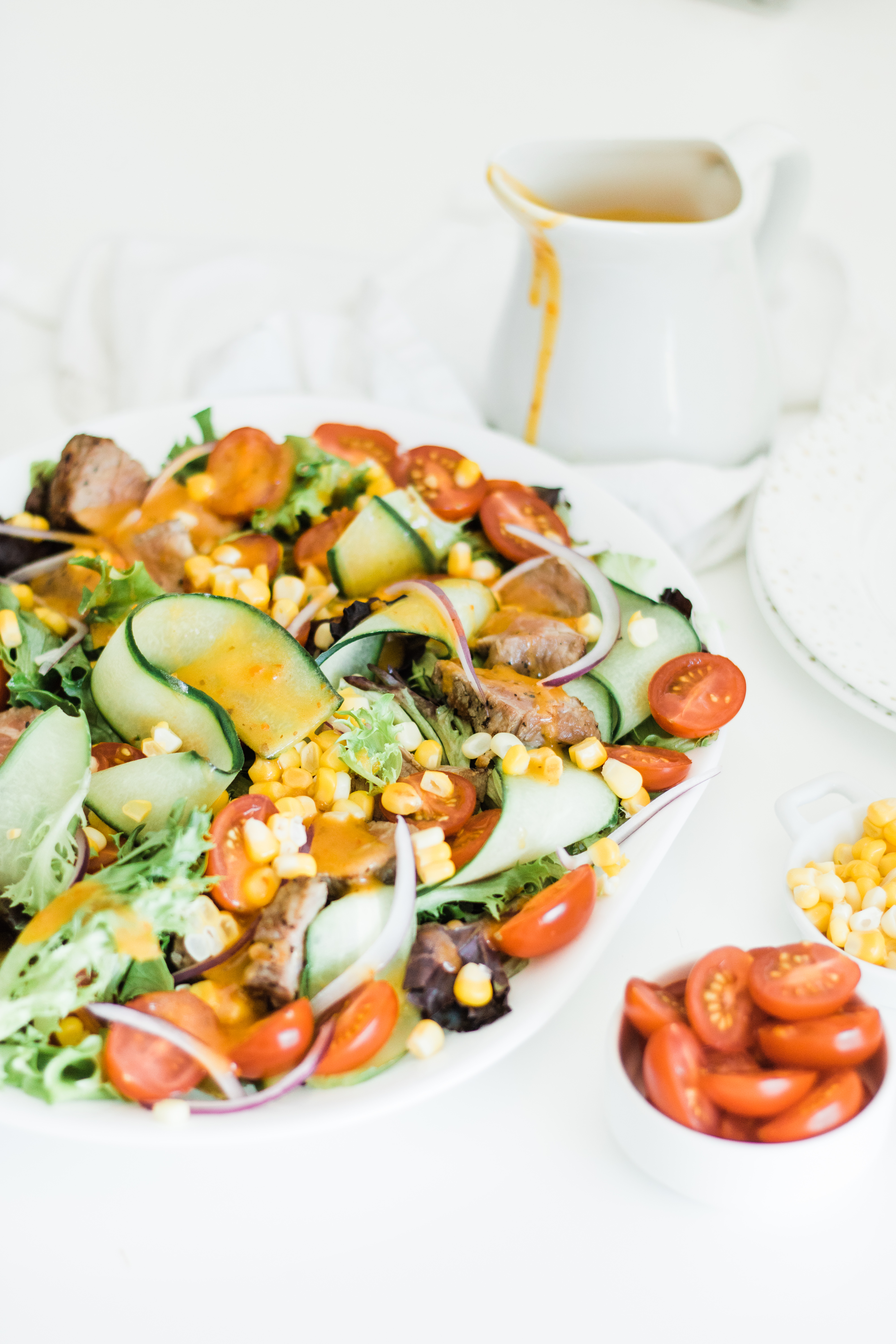Steak Salad with Chipotle Lime Dressing